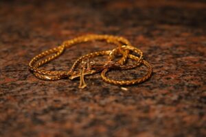 cross, chain, gold, marriage, jewelry